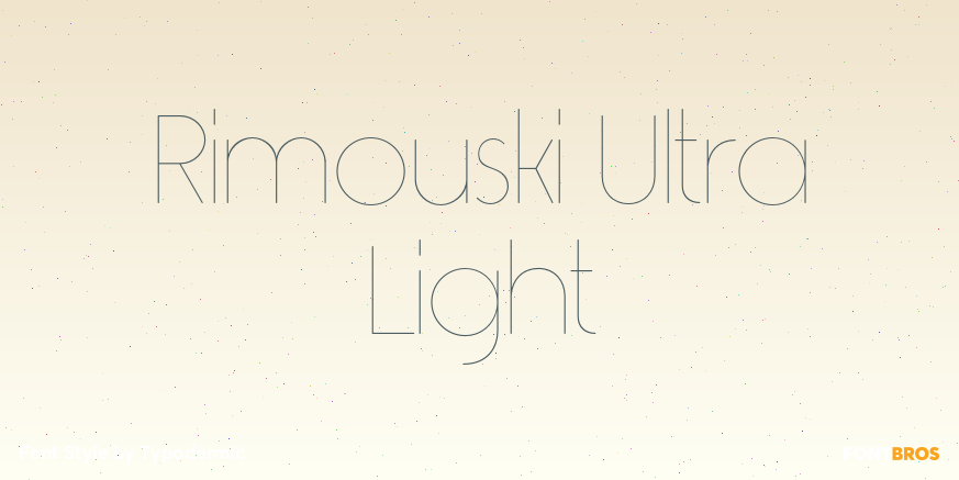 Rimouski Ultra Light Poster