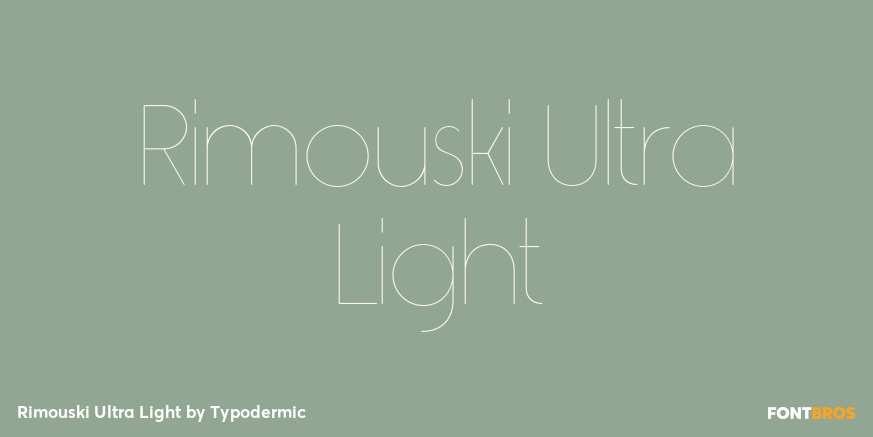 Rimouski Ultra Light Poster