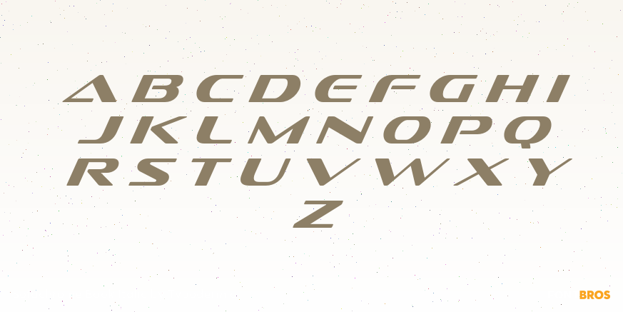 Sofachrome Book Italic Font Poster #2