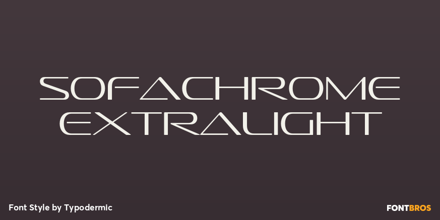 Sofachrome ExtraLight Poster