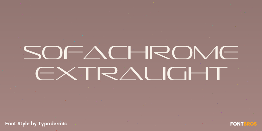 Sofachrome ExtraLight Poster