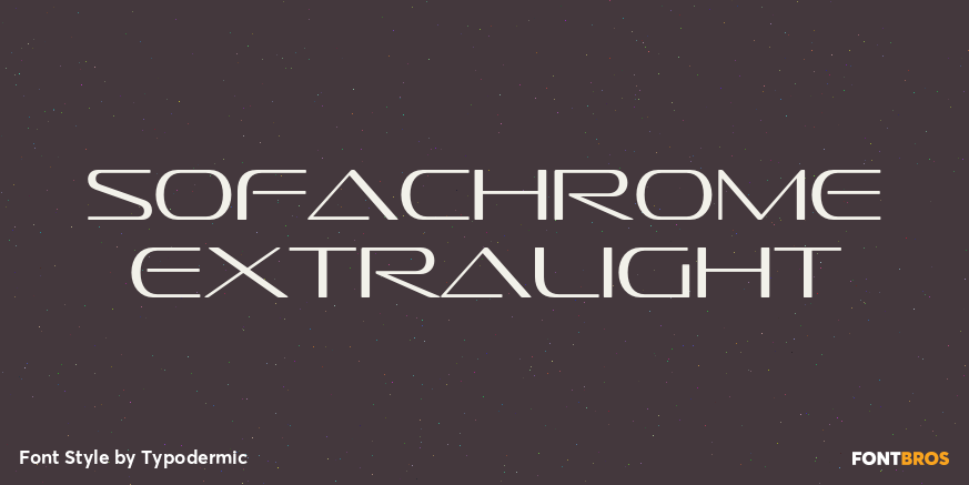 Sofachrome ExtraLight Poster