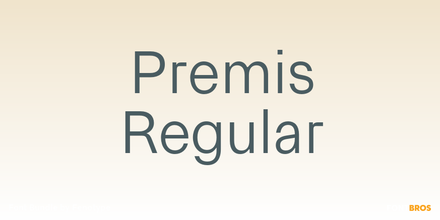 Premis Regular Poster