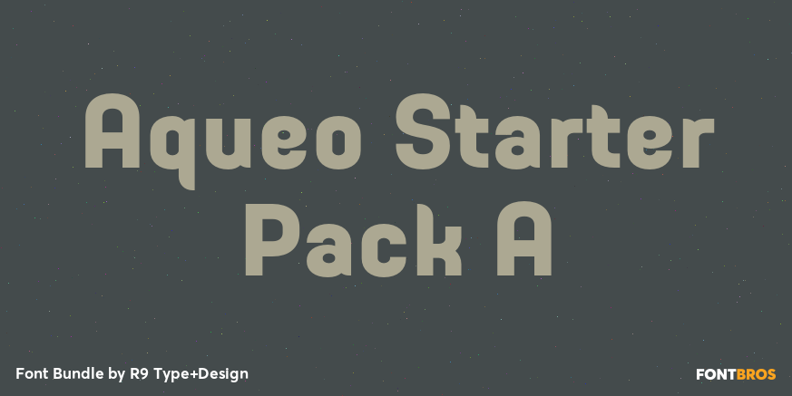 Aqueo Starter Pack A Poster