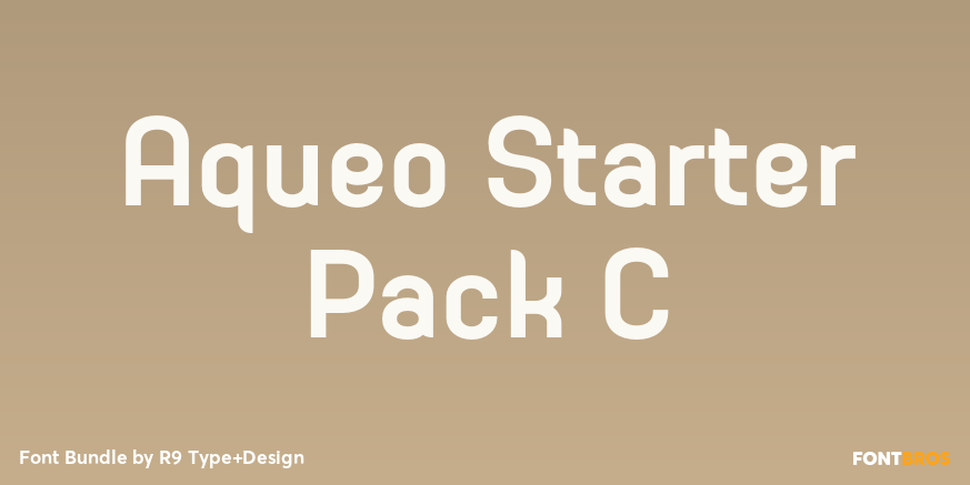 Aqueo Starter Pack C Poster