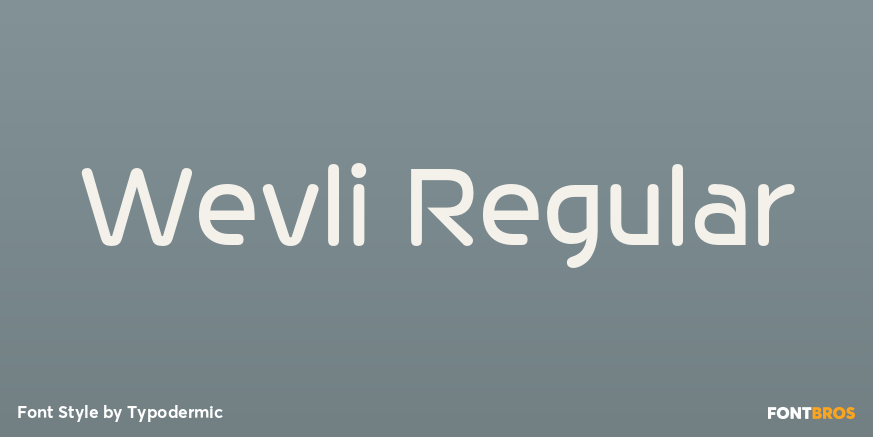 Wevli Regular Poster