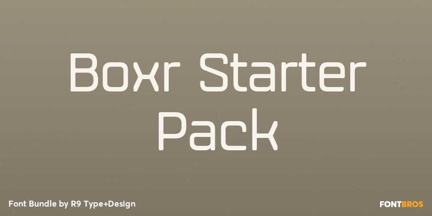 Boxr Starter Pack Poster