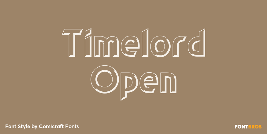 Timelord Open Poster