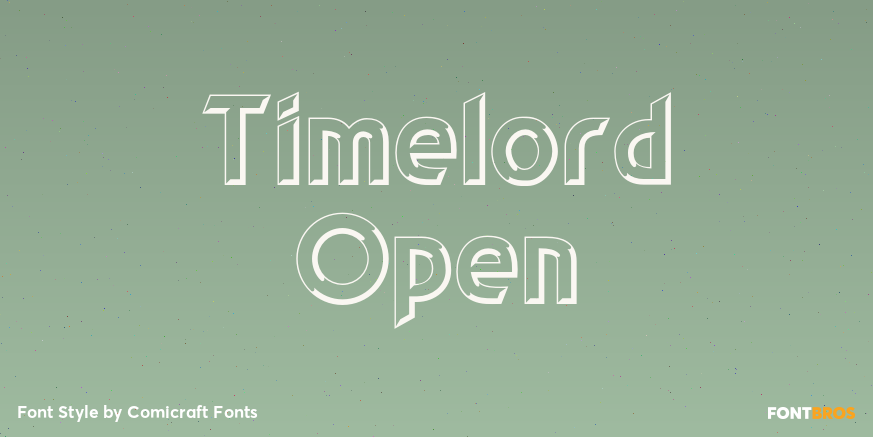 Timelord Open Poster