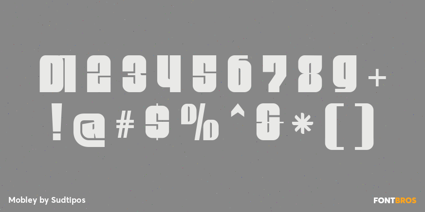 Mobley Font Poster #1