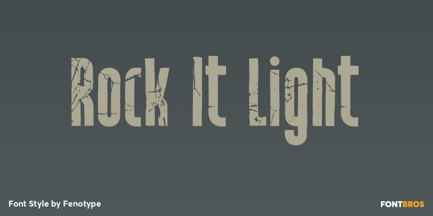 Rock It Light Poster