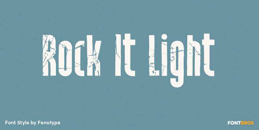 Rock It Light Poster