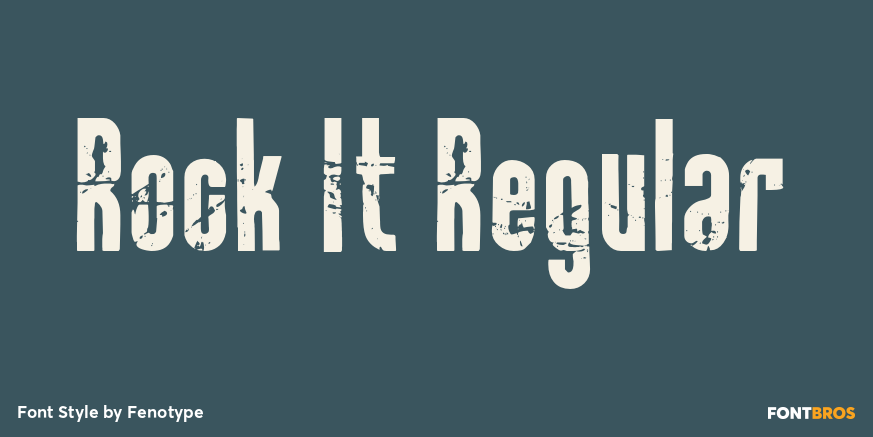 Rock It Regular Poster