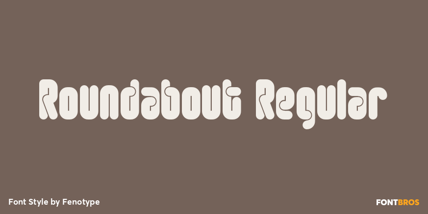 Roundabout Regular Poster