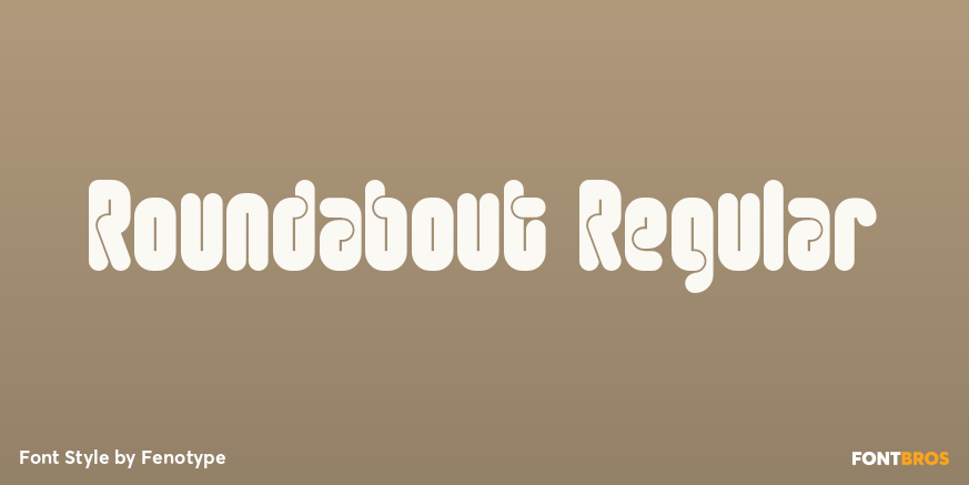 Roundabout Regular Poster