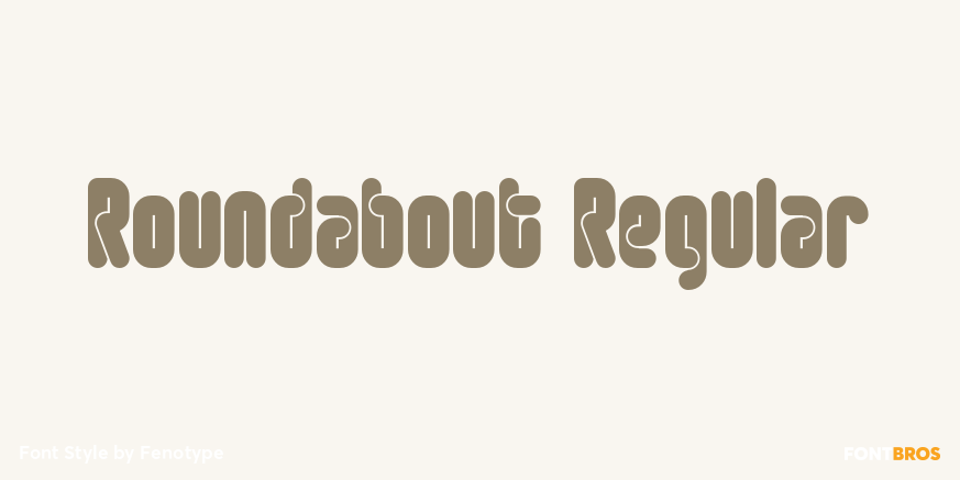 Roundabout Regular Poster