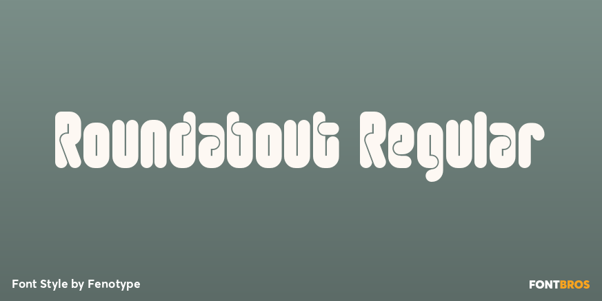 Roundabout Regular Poster