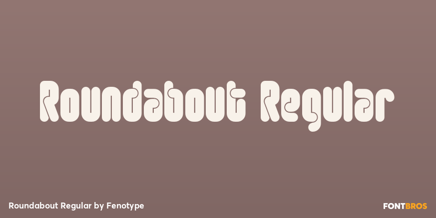 Roundabout Regular Poster