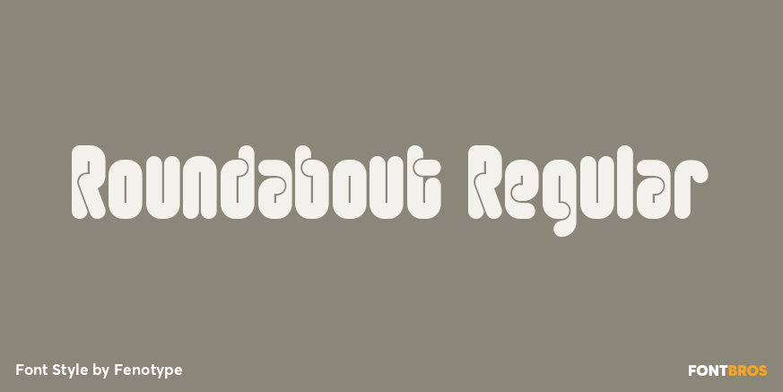 Roundabout Regular Poster