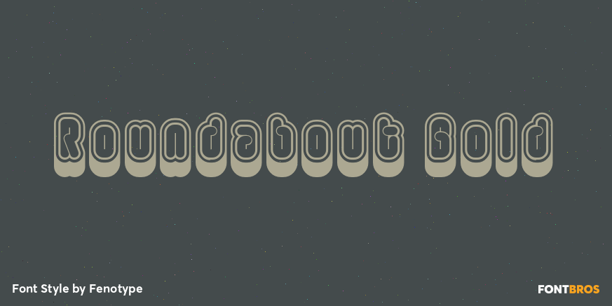 Roundabout Bold Poster