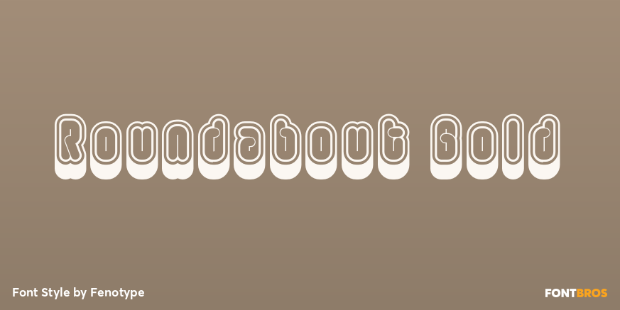 Roundabout Bold Poster