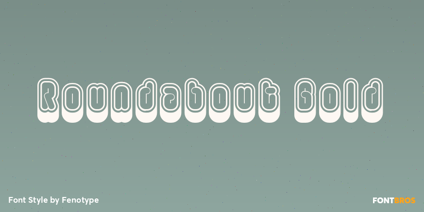 Roundabout Bold Poster