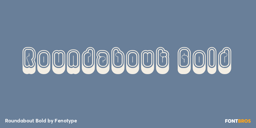 Roundabout Bold Poster