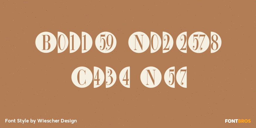 Bullet Numbers Cond Neg Poster