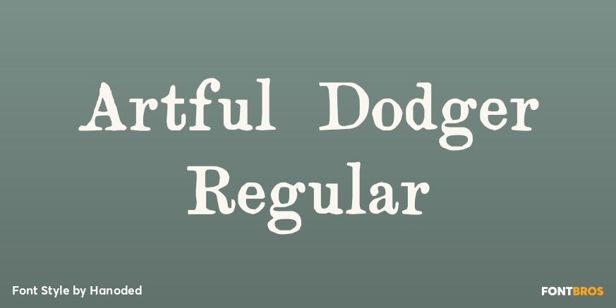 Artful Dodger Regular Poster