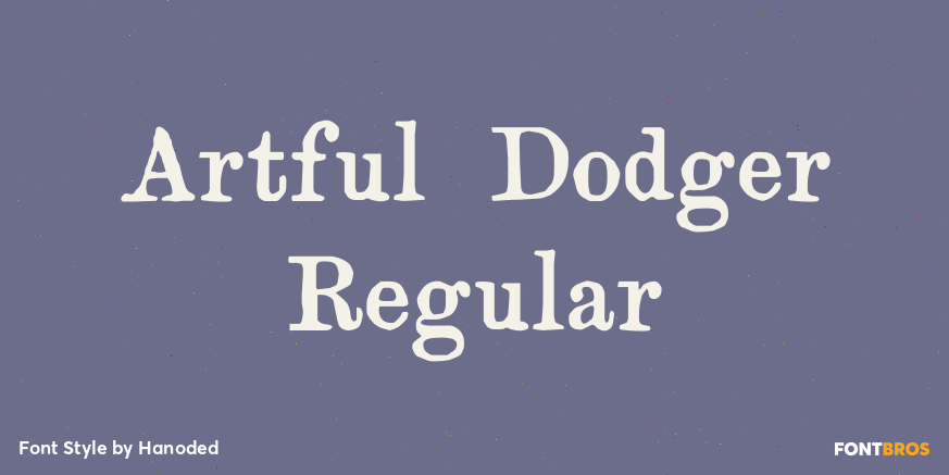 Artful Dodger Regular Poster
