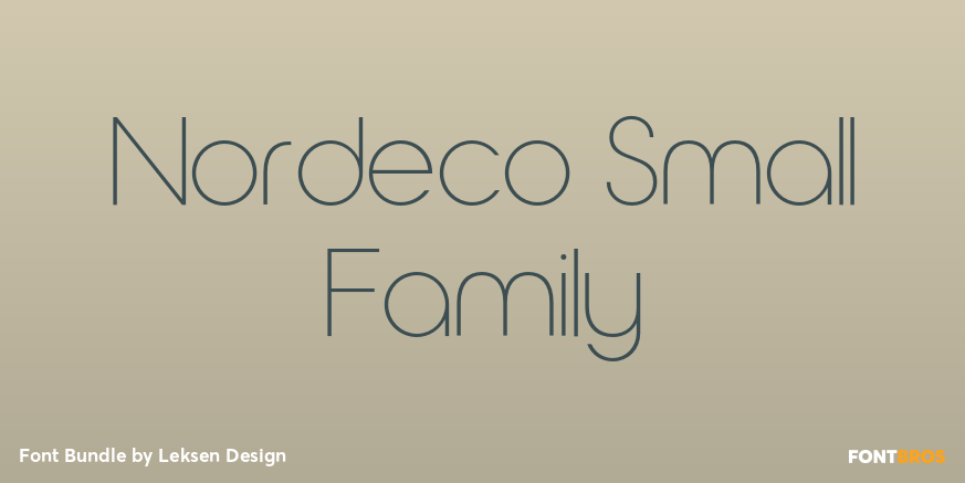 Nordeco Small Family Poster