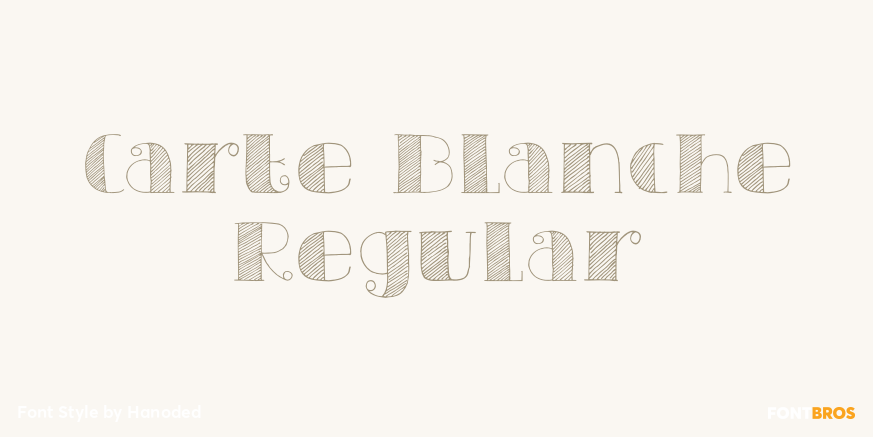 Carte Blanche Regular Poster