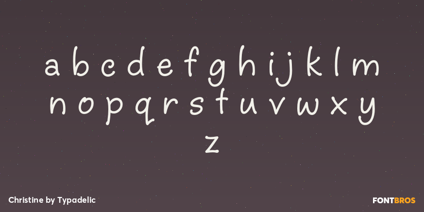 Christine Font Poster #3