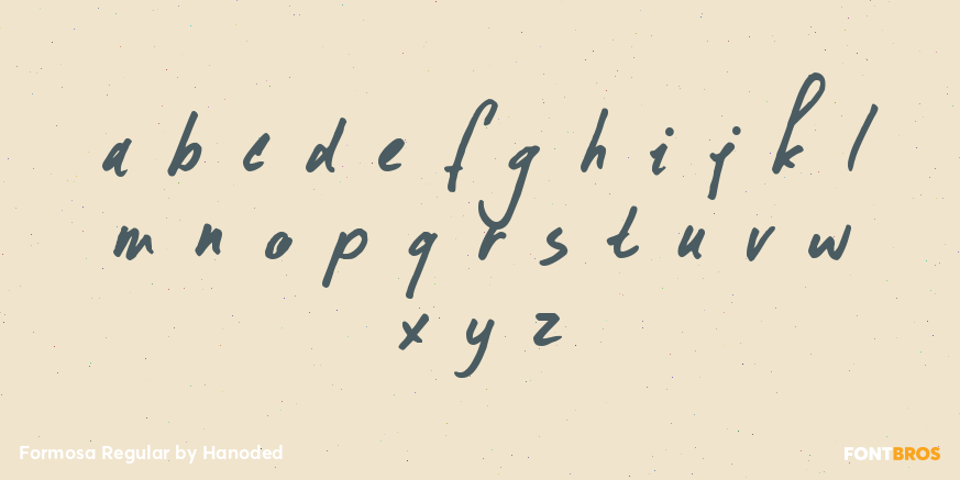 Formosa Regular Font Poster #3