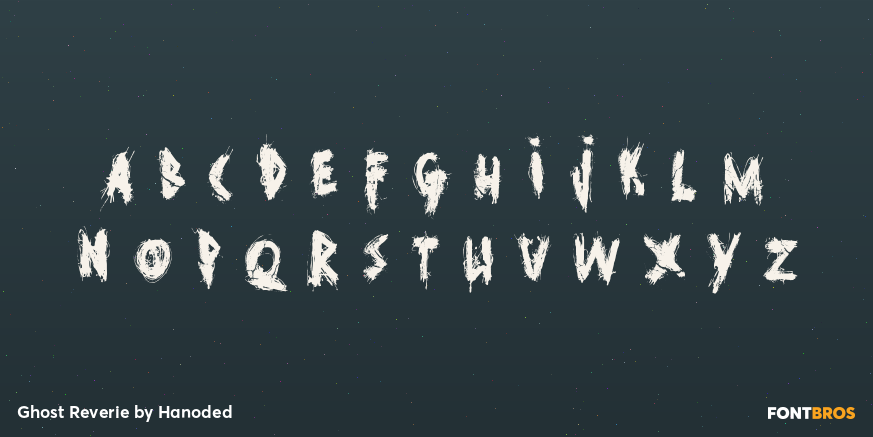 Ghost Reverie Font Poster #3