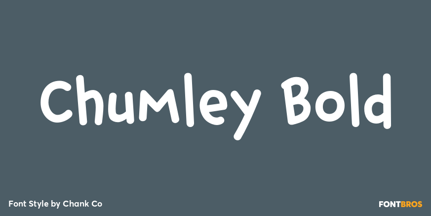Chumley Bold Poster
