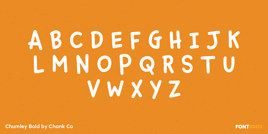 Chumley Bold Font Poster #2