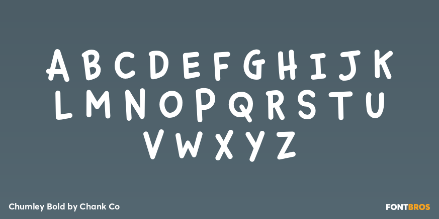 Chumley Bold Font Poster #1