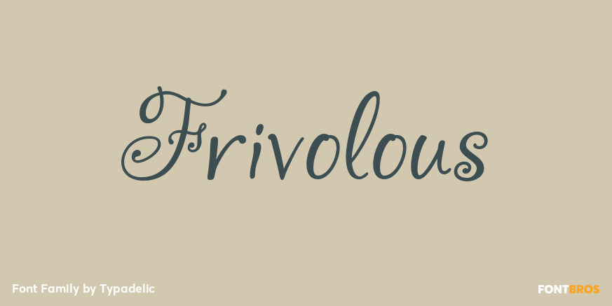 Frivolous Poster