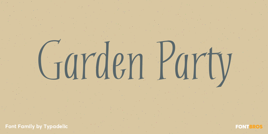 Garden Party Poster