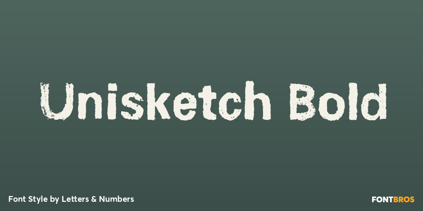 Unisketch Bold Poster