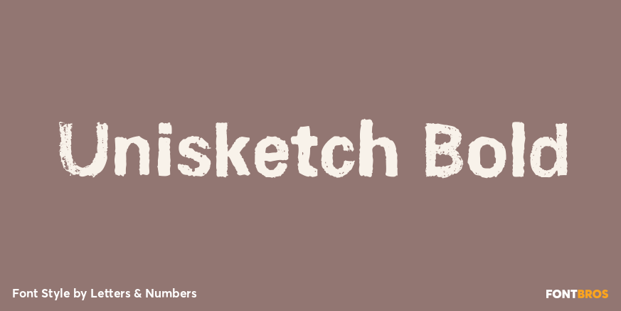 Unisketch Bold Poster