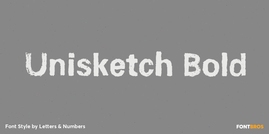 Unisketch Bold Poster