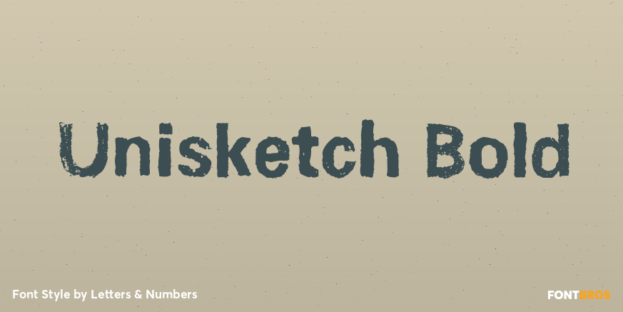 Unisketch Bold Poster