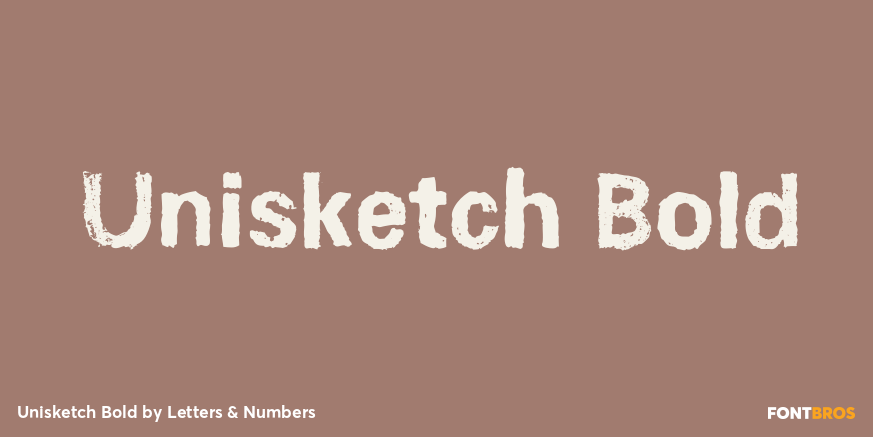 Unisketch Bold Poster