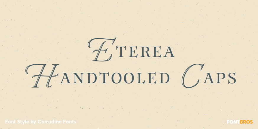 Eterea Handtooled Caps Poster