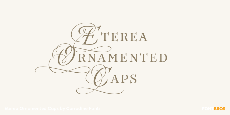 Eterea Ornamented Caps Poster