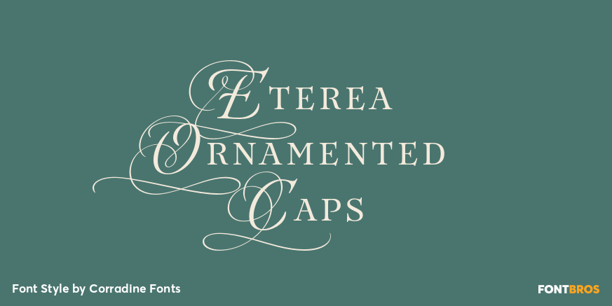 Eterea Ornamented Caps Poster