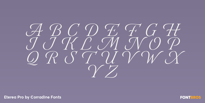 Eterea Pro Font Poster #2