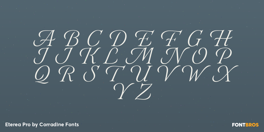 Eterea Pro Font Poster #1